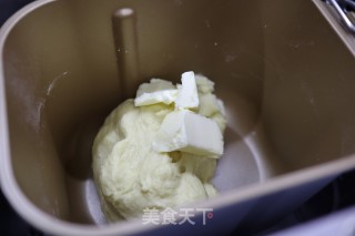 淡奶油原味吐司的做法步骤：3