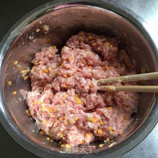 清蒸狮子头的做法步骤：5