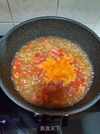 番茄豆腐牛肉汤的做法步骤：3