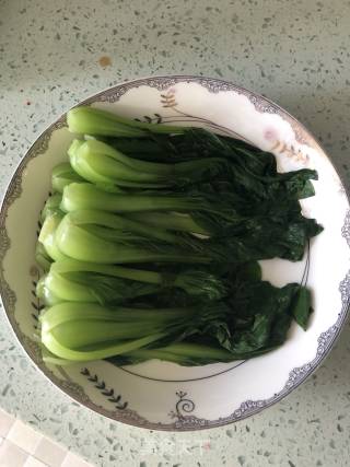 香菇青菜的做法步骤：5