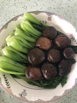 香菇青菜的做法步骤：10