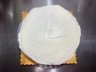 10寸裱花奶油生日蛋糕的做法步骤：21