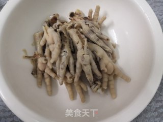 凉拌糖醋鸡爪的做法步骤：7