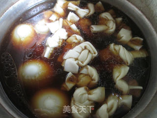 香卤鸡蛋千张结的做法步骤：3