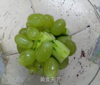 黄瓜葡萄饮的做法步骤：2