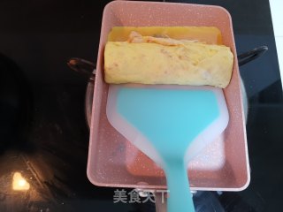 牛牛的减脂餐—鲜虾厚蛋烧配虾仁的做法步骤：7