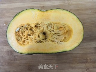 桂花蜜淋南瓜的做法步骤：1