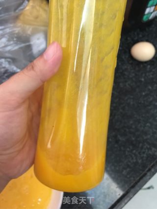 南瓜泥蒸蛋的做法步骤：3