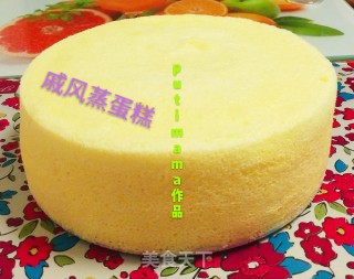 蒸出来的美味……八寸戚风蛋糕的做法步骤：19