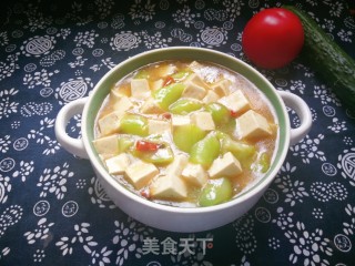 丝瓜炖豆腐的做法步骤：13