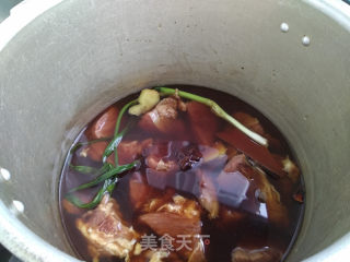 牛肉炖年糕的做法步骤：7
