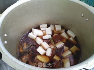 牛肉炖年糕的做法步骤：9