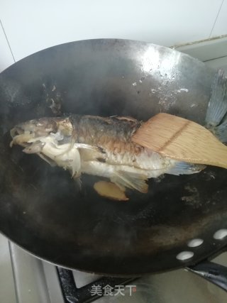 一锅鲜&鲫鱼豆腐汤的做法步骤：3