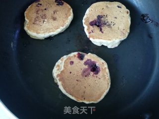 亚麻籽粉蓝莓松饼的做法步骤：6