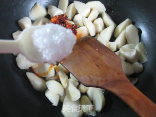 香辣茭白的做法步骤：9