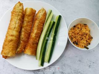 脱糖糍饭团的做法步骤：7