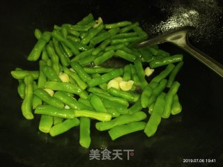 清炒四季豆的做法步骤：6