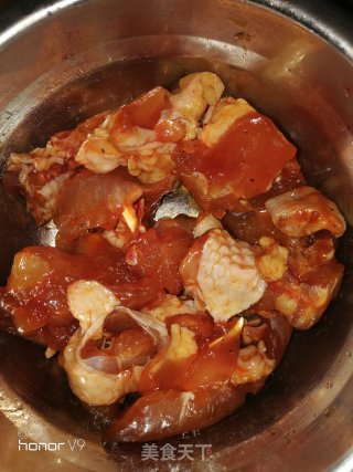 鸡肉炒苦瓜的做法步骤：2