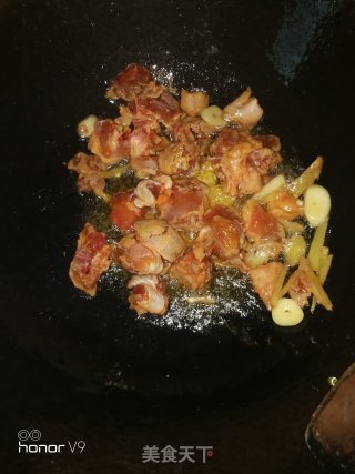 鸡肉炒苦瓜的做法步骤：4