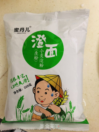 澄粉凉皮的做法步骤：1