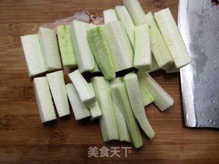 丝瓜炒鸡蛋的做法步骤：4