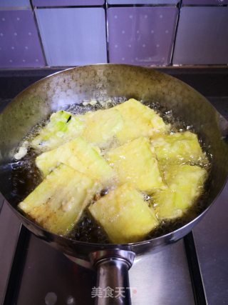 酸甜美食——茄子鱼的做法步骤：3