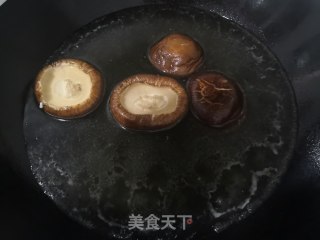 青菜拌香菇的做法步骤：8