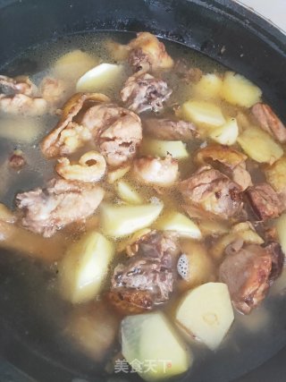 土豆青椒烧鸡块的做法步骤：8