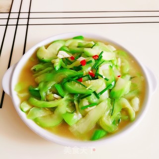 辣味丝瓜的做法步骤：10