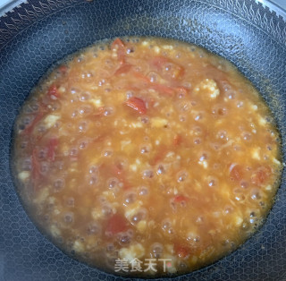 西红柿疙瘩汤的做法步骤：7