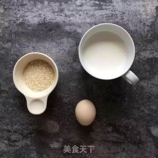 蛋奶白米盅的做法步骤：1