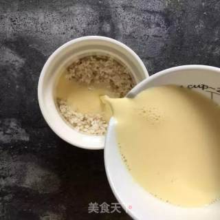 蛋奶白米盅的做法步骤：2