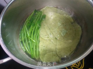 菠菜面块的做法步骤：8