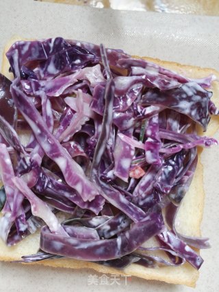手作超厚火腿蛋三明治的做法步骤：9