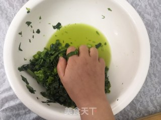 蒜香莴笋叶的做法步骤：5