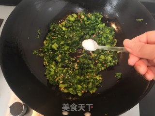 蒜香莴笋叶的做法步骤：13