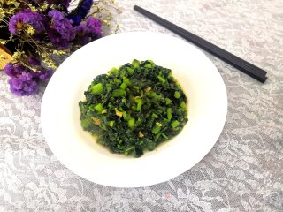 蒜香莴笋叶的做法步骤：14