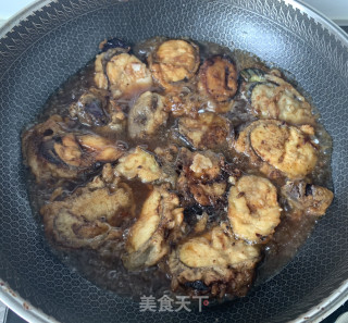 茄盒的做法步骤：7