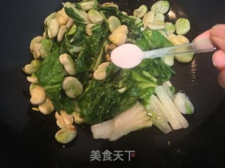甜菜蚕豆的做法步骤：10