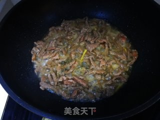 野山椒牛肉的做法步骤：4