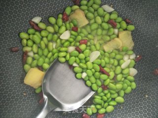 丝瓜毛豆的做法步骤：5