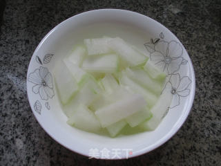 酱肉蒸冬瓜的做法步骤：4
