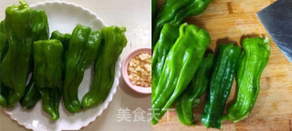 红烧青椒的做法步骤：2