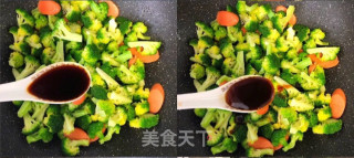 火腿肠炒西兰花的做法步骤：5