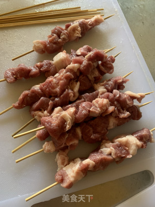 烤串的做法步骤：3