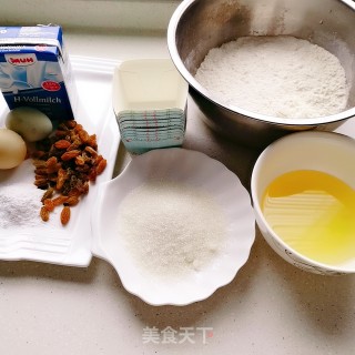 马芬蛋糕的做法步骤：1
