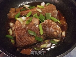 红烧黄花鱼的做法步骤：8