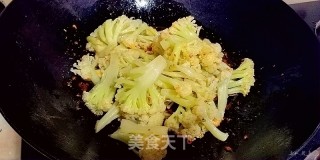 干煸花菜的做法步骤：8