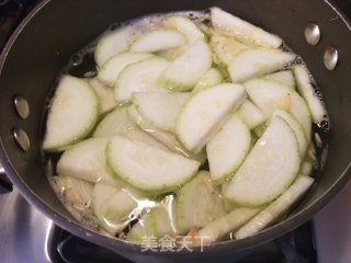 干贝节瓜蛋花汤的做法步骤：7