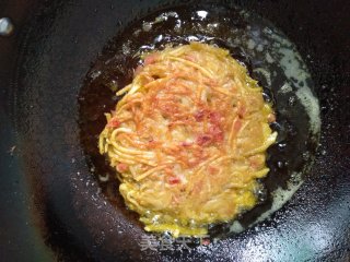 土豆丝千层饼的做法步骤：8
